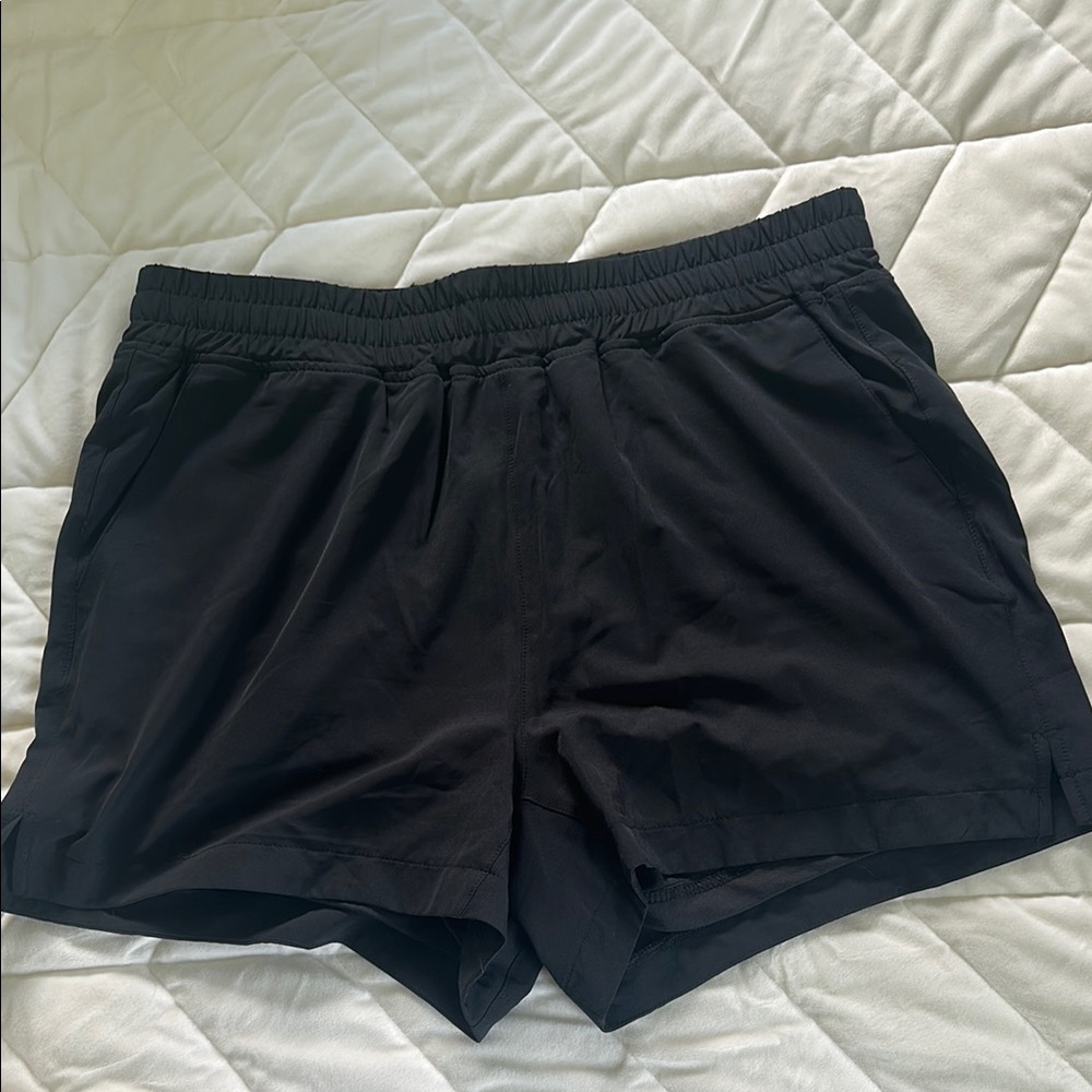 Thread & Supply Black Recreation Shorts